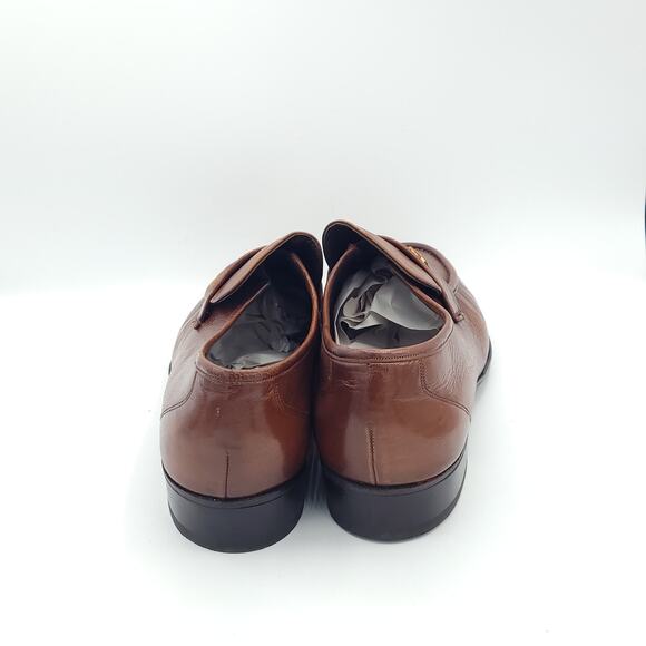 Florsheim Imperial Brown Leather Loafers Dress men\'s size 10E wide main image 5